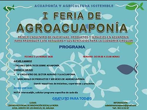 1º Feria Agroacuaponía Málaga